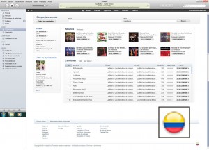 The Colombian iTunes Store, La versión para Colombia de la tienda de Entretenimiento Digital de Apple.